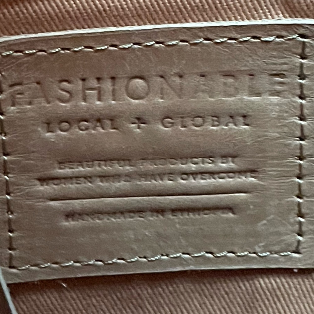 π FashionABLE Local & Global Raw Leather Crossbody/Bag Made in Ethiopia. π - Picture 8 of 15
